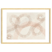 calming essentials Curved Lines  sand