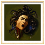 Caravaggio – Medusa | Baroque Mythological Painting Head of Medusa thumbnail
