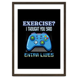 Exercise I Thought You Said Extra Lives – Gamer Humor Gift for Video Game Lovers thumbnail