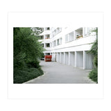 Red container in the residential site (Print Only) thumbnail