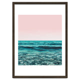 Ocean Love | Sea Beach Sand Waves Photography | Blush Nature Scenic Travel Island Digital thumbnail