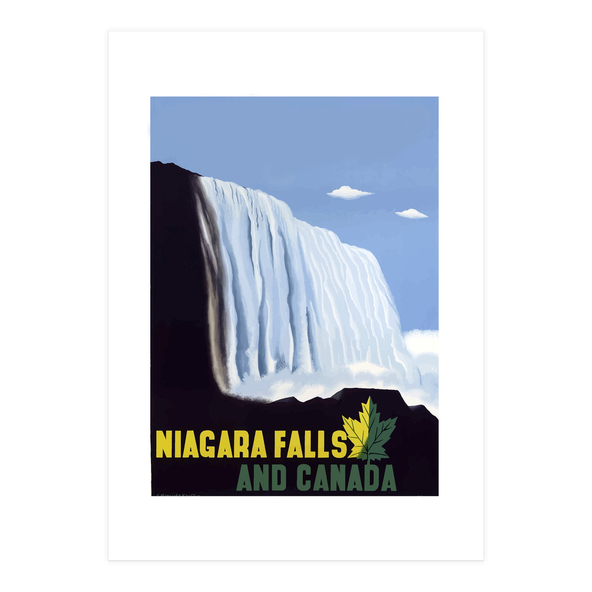 Niagara Falls and Canada (Print Only)