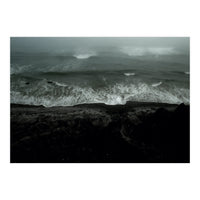 BLACK BEACH OCEAN (Print Only)