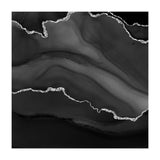 Black & Silver Agate Texture 01  (Print Only) thumbnail