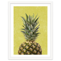 Pineapple Crown, Tropical Summer Fruit Art