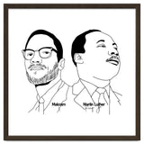 Martin Luther King Jr and Malcolm X thumbnail