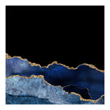 Navy & Gold Agate Texture 10  (Print Only) thumbnail