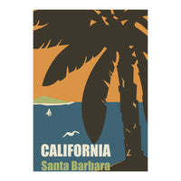 California, Santa Barbara (Print Only)