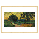 Landscape at Twilight. Date: June 1890, Auvers-sur-Oise. Dimensions: 50.2 cm x 101 cm, 70 cm x 12... thumbnail
