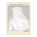 Idealised Portrait of a Young Woman as Flora – Bartolomeo Veneto (ascii art)  (Print Only) thumbnail