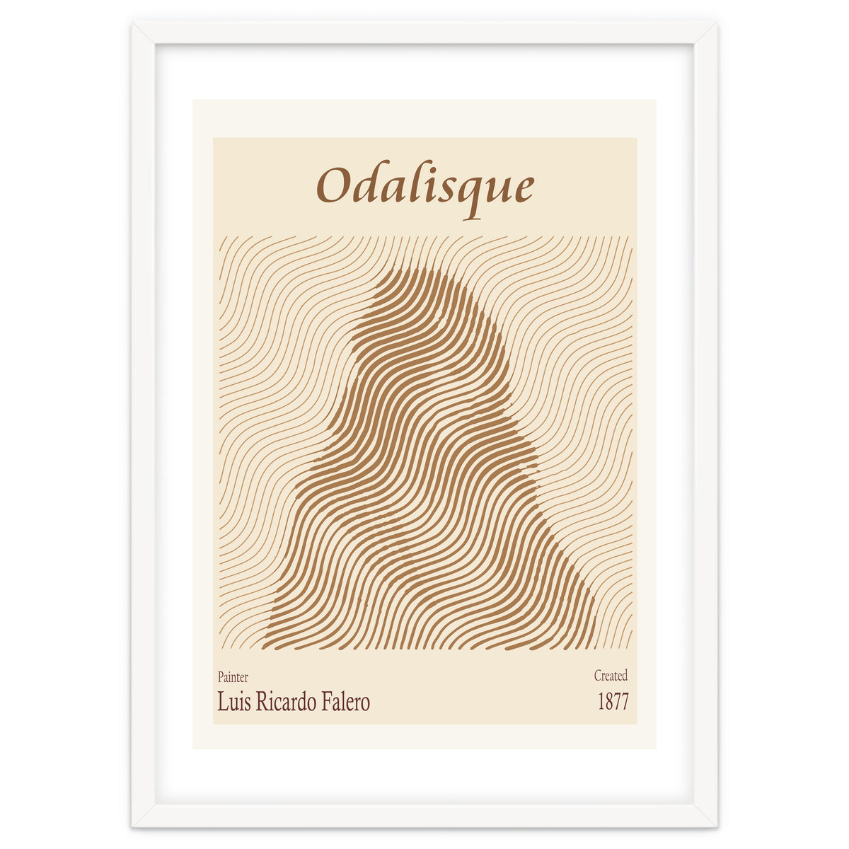 Odalisque (1877) – Luis Ricardo Falero (spanish, 1851 – 1896)