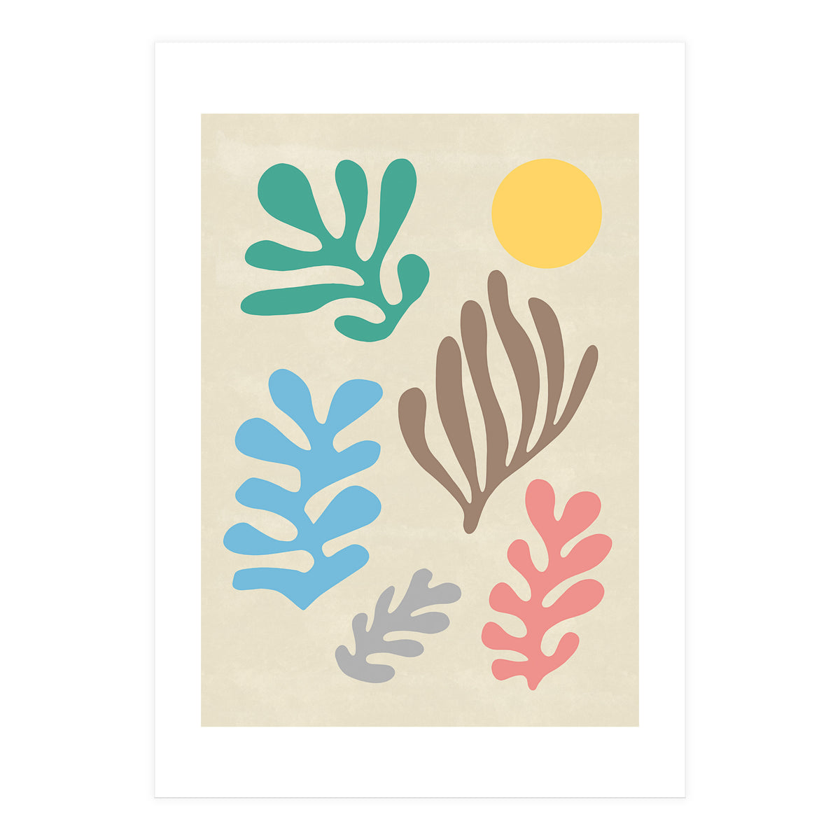 Matisse Leaves I (Print Only)