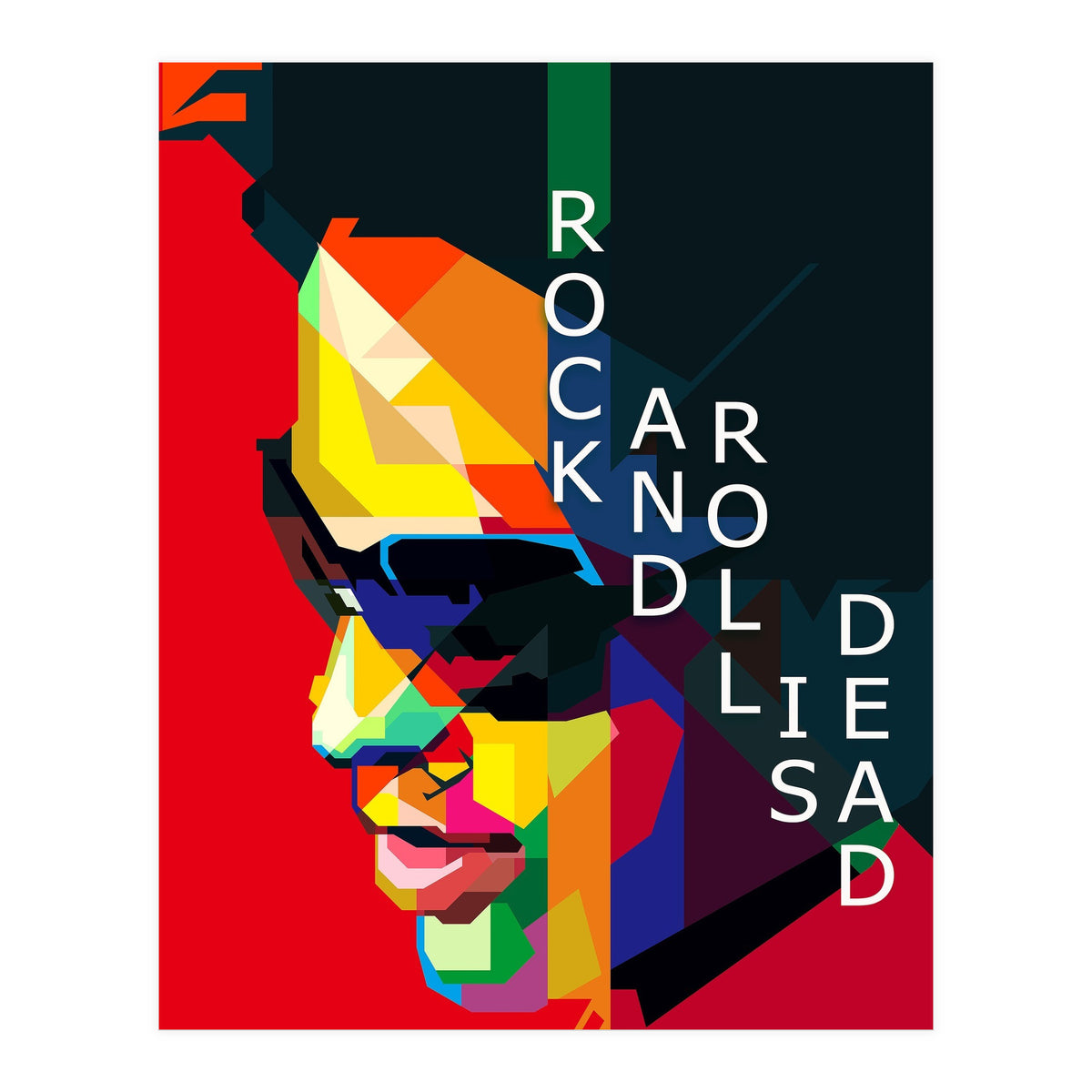 Lenny Kravitz Pop Art WPAP (Print Only)