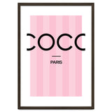 Paris Fashion Quote Art, Coco Chanel, Chic Decor thumbnail