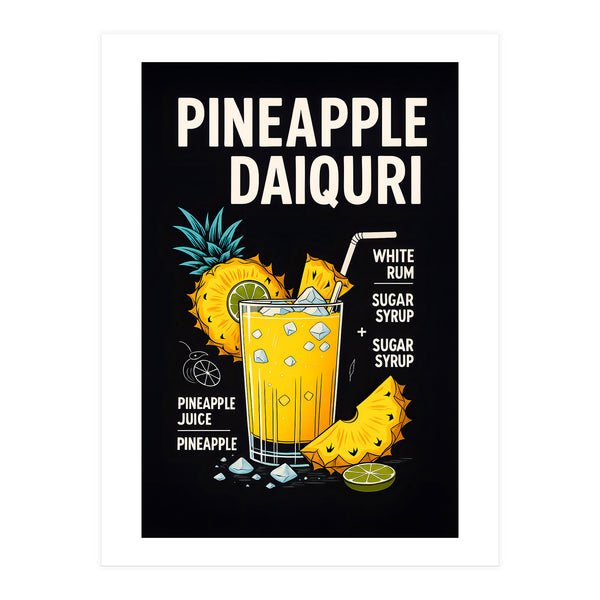 Pineapple Daiquiri  (Print Only)