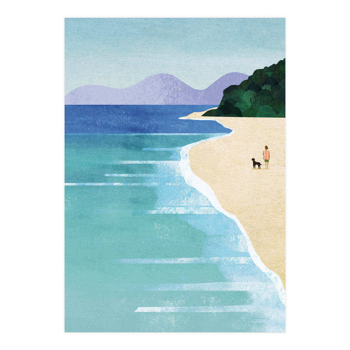 Beach Girl (Print Only)