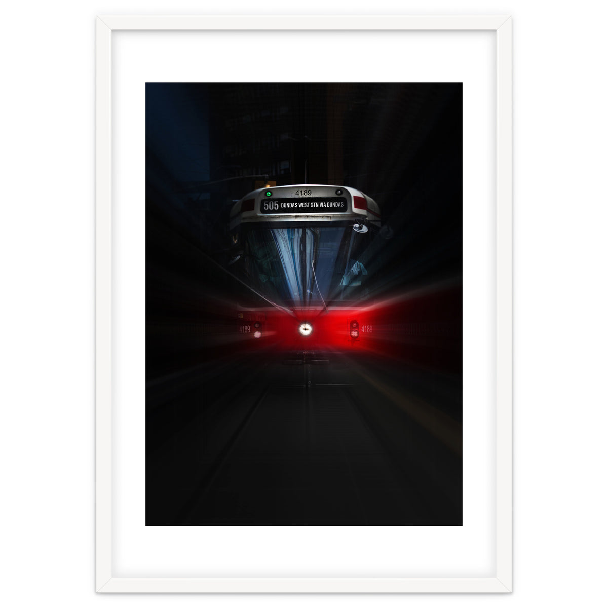 The 505 Dundas Streetcar 1 Color Flow Version