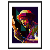Marcus Miller Bass Jazz Musician Pop Art WPAP thumbnail