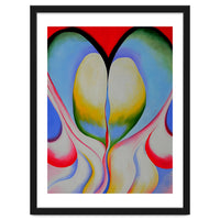 Georgia O’Keeffe – Series 1, No. 8 (1918) | Expressive Abstract Watercolor of Organic Rhythm and Modernist Form
