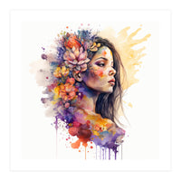 Golden Bloom Profile (Print Only)