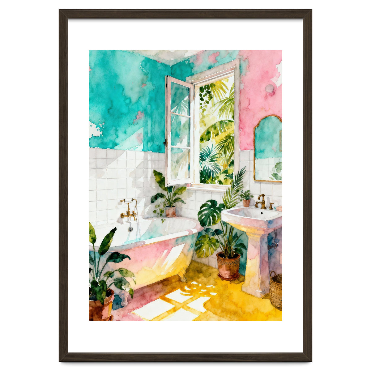 Matisse Inspired Bathroom