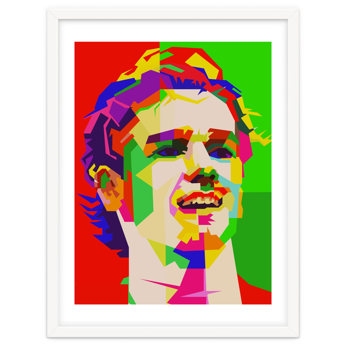Anthoine Griezman Super Soccer Pop Art WPAP