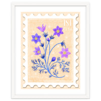 The Cambridgeshire Pasqueflower Postage Stamp