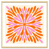 Symmetry Petals - pink and orange thumbnail