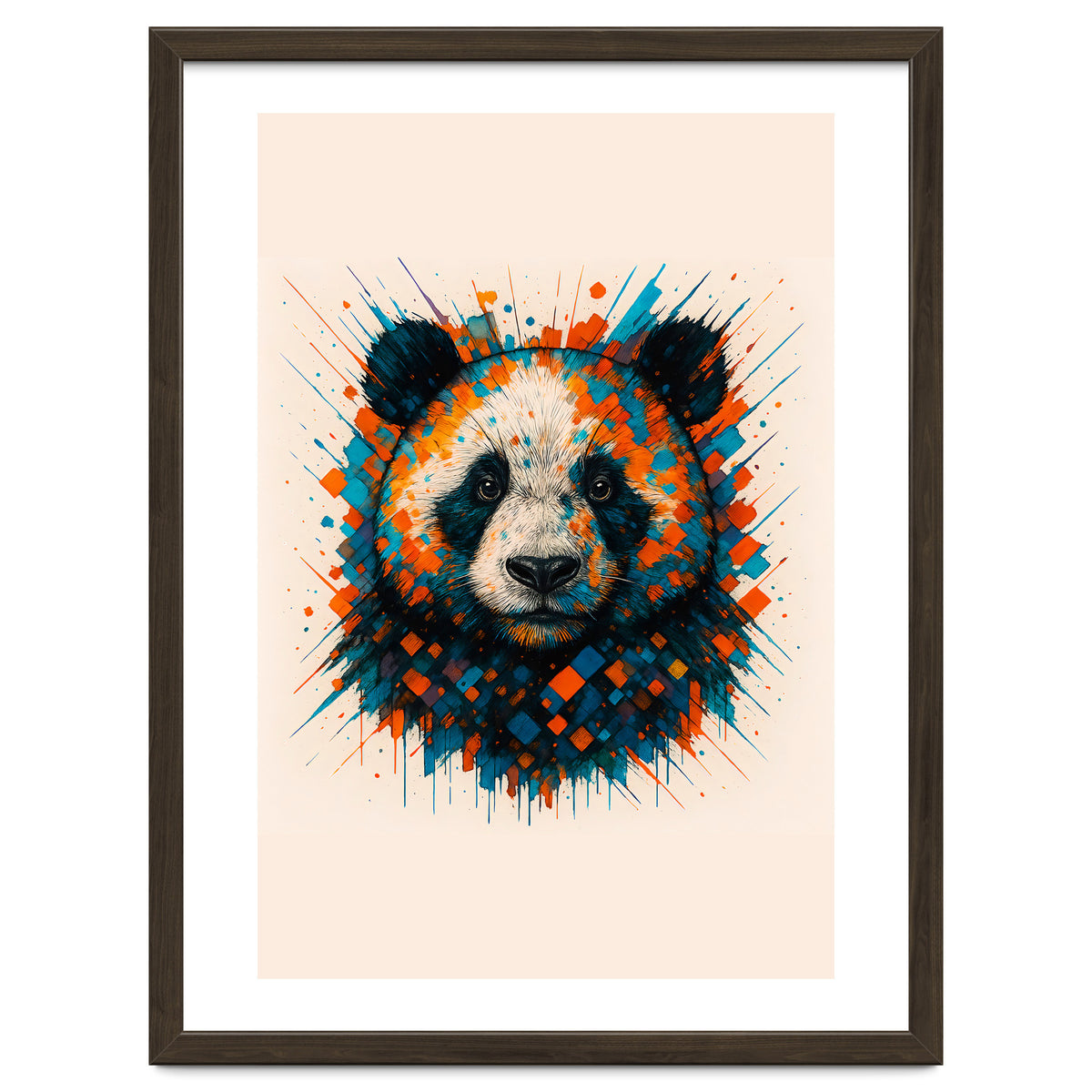 Panda Animal Watercolor