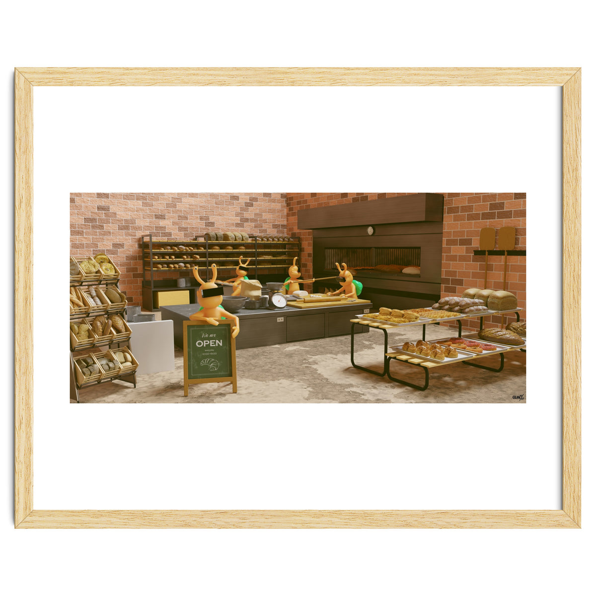 Bakery "Open Everyday" (Lwuba 033 Bakery 04)