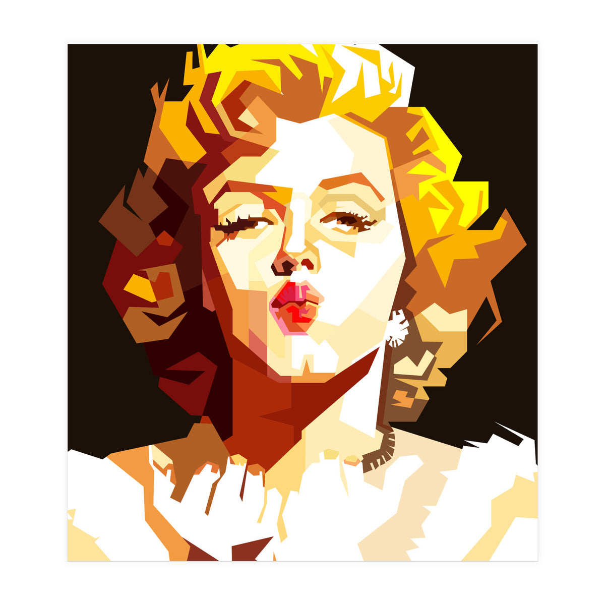 Marilyn Monroe Vintage Illustration Trending Now (Print Only)