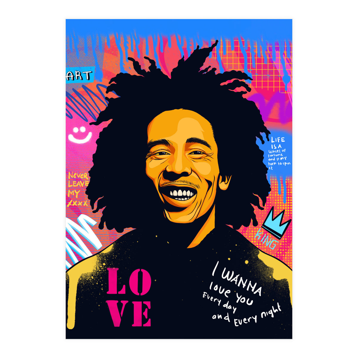 Bob Marley (Print Only)