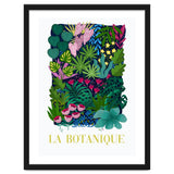 La Botanique, Botanical Garden, Colorful Jungle Print, Boho FLower Market thumbnail