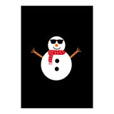 Funny Winter Snowman (Print Only) thumbnail