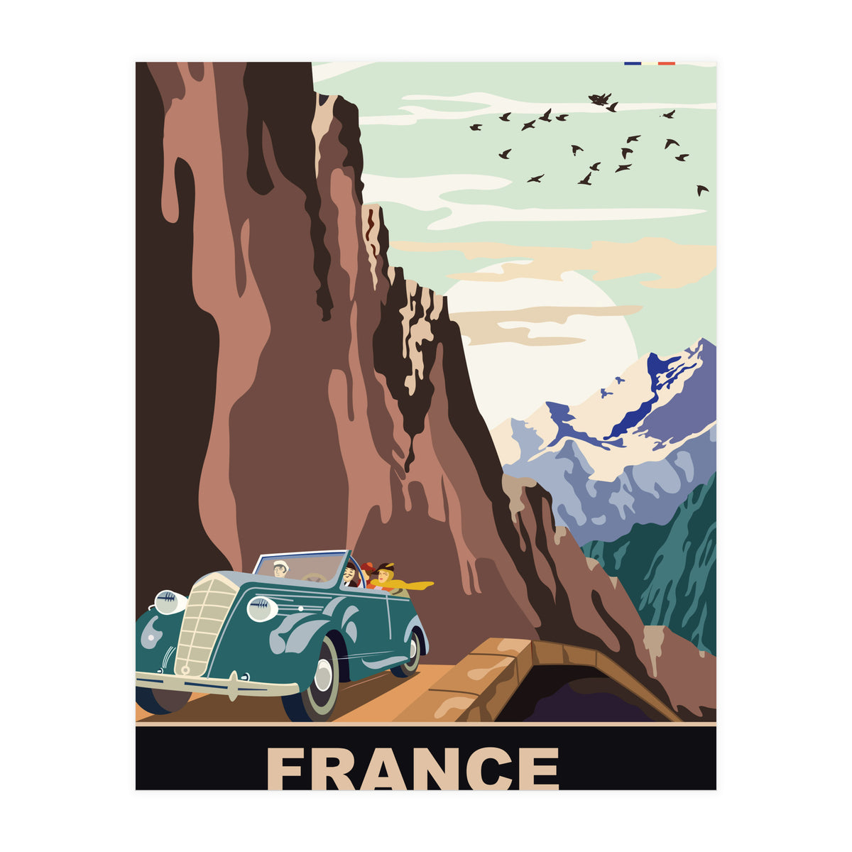 France By Car (Print Only)