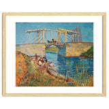Drawbridge at Arles with a group of washerwomen (pont de Langlois, Arles, France). thumbnail