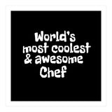World's most coolest and awesome chef (Print Only) thumbnail