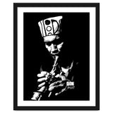 Don Cherry Trumpeter Jazz Music Legend in Grayscale thumbnail