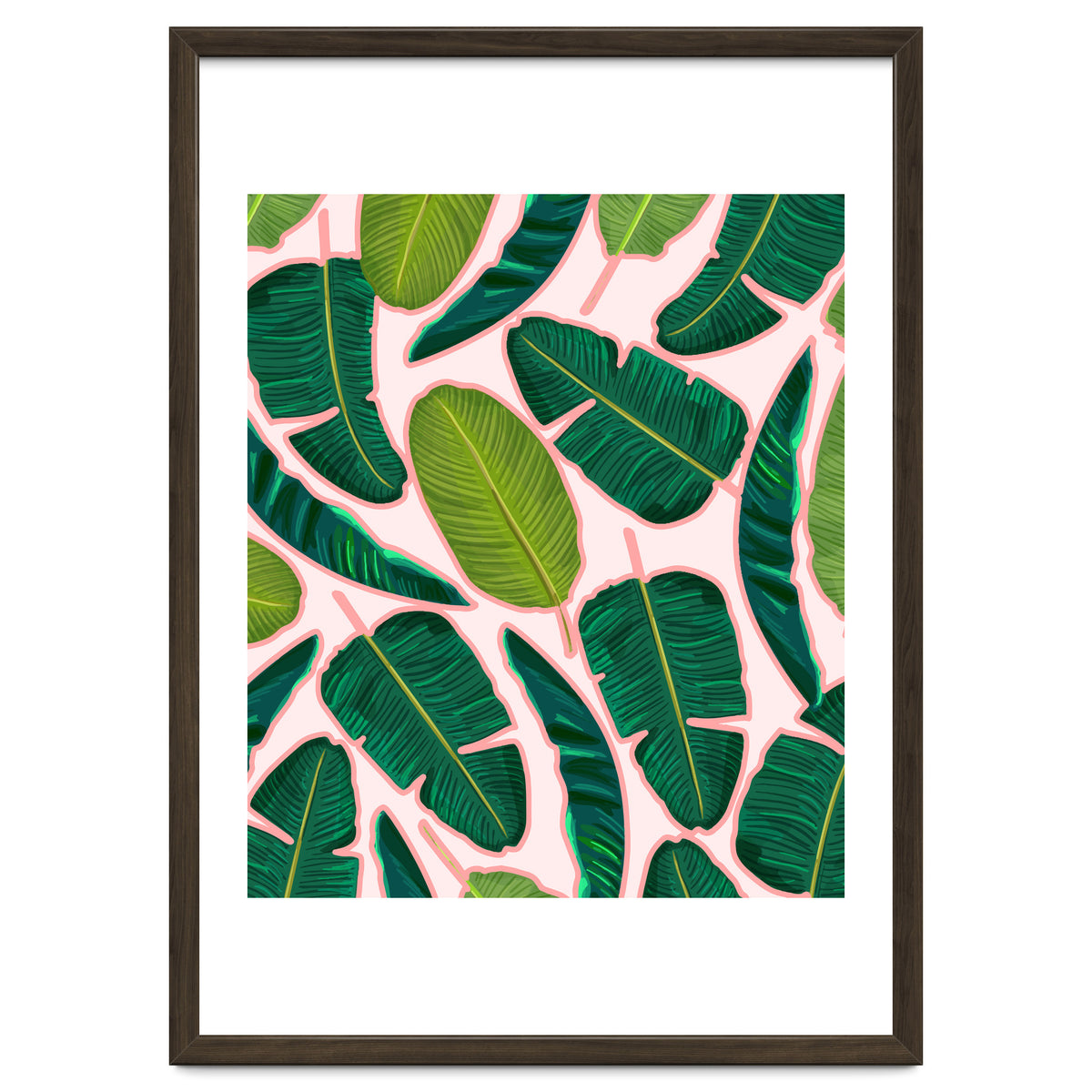 Banana Leaf Blush #society6 #decor #buyart