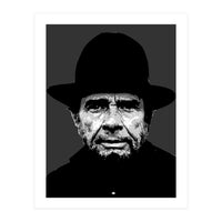 Merle Haggard American Country Musician Legend (Print Only)