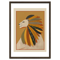 Leaf Mane Lion I