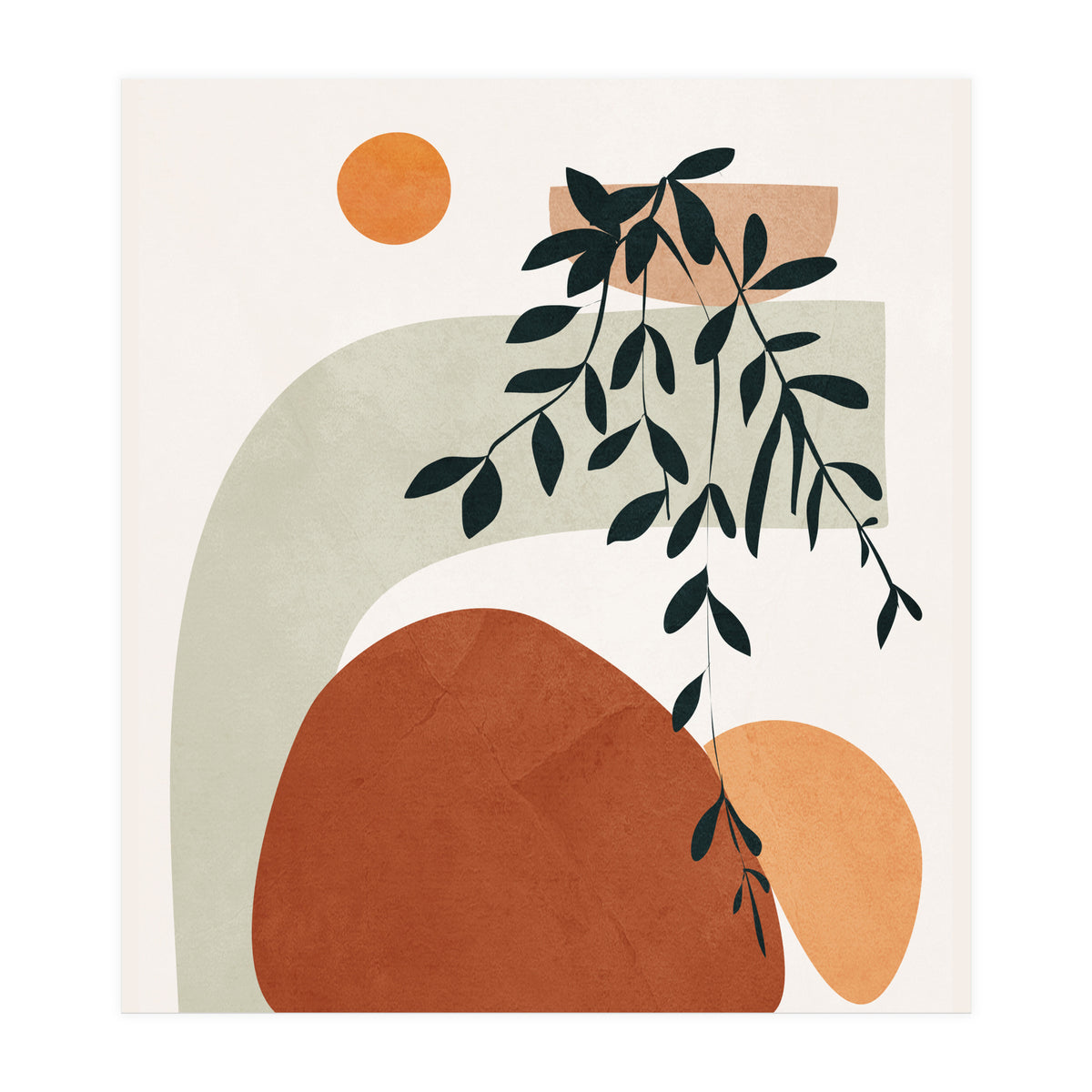 Soft Shapes I (Print Only)