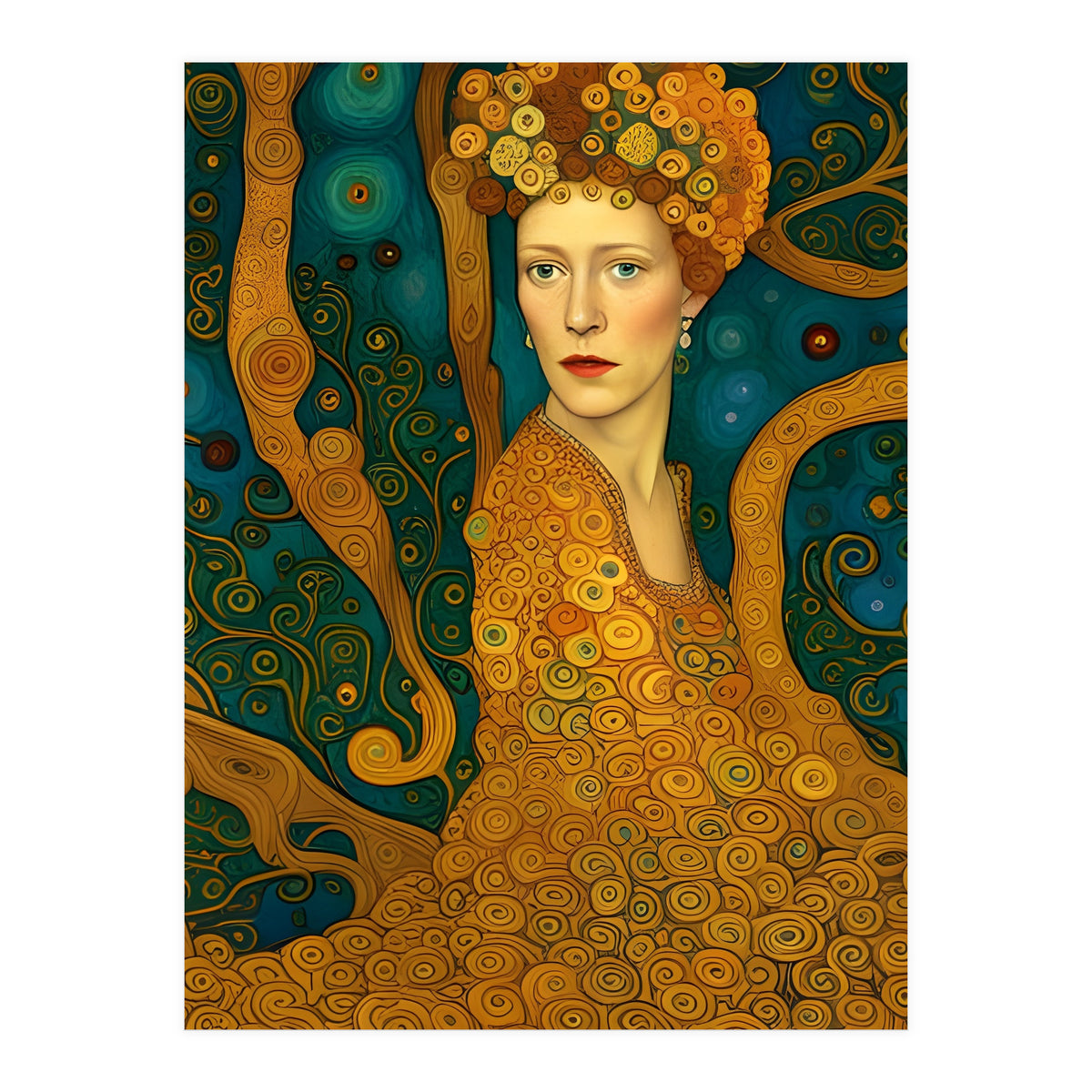 Artificial Masterworks - Klimt van Gogh (Print Only)