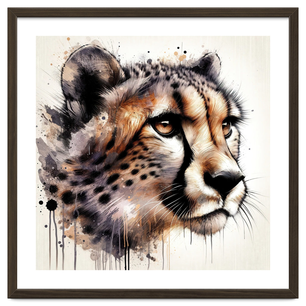 Watercolor Cheetah