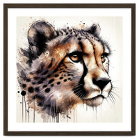 Watercolor Cheetah