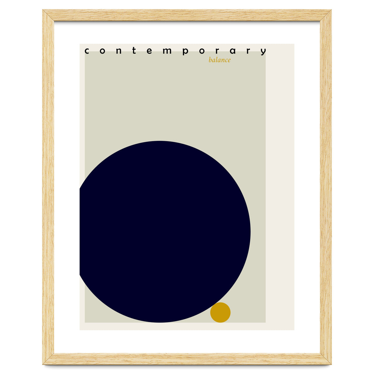 expectant iteration contemporary balance