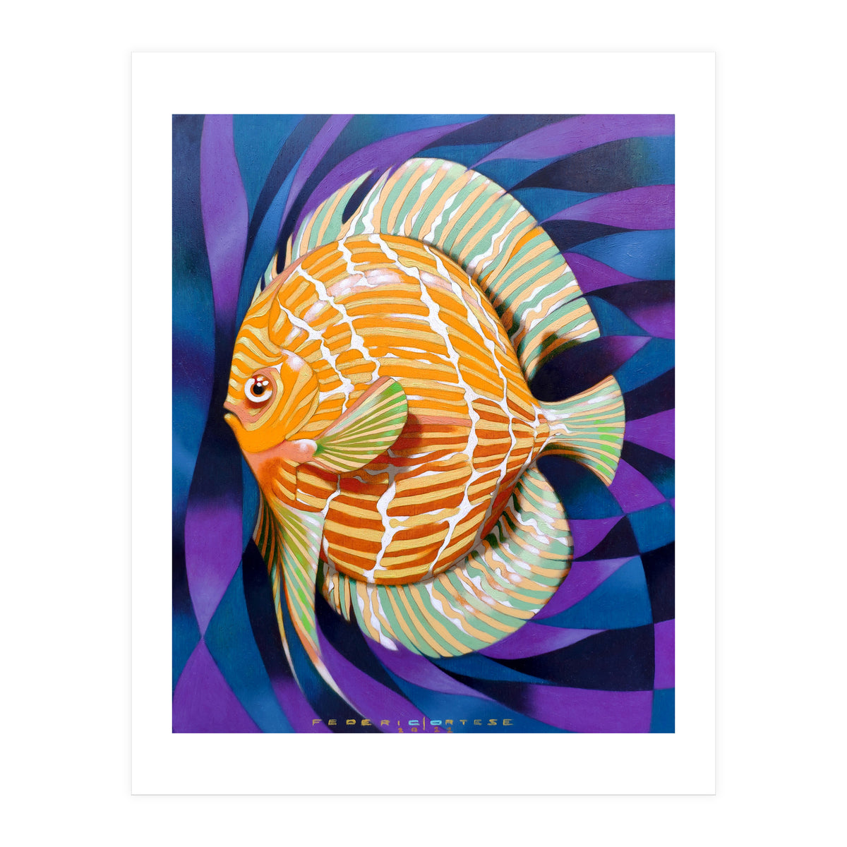 Yellow fish (Print Only)