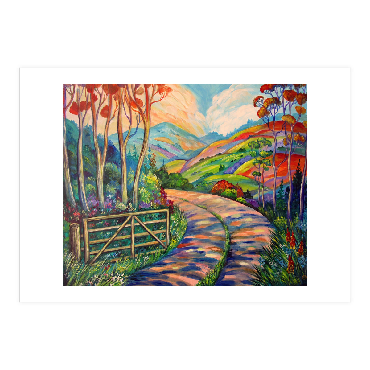 Oratia Hills (Print Only)