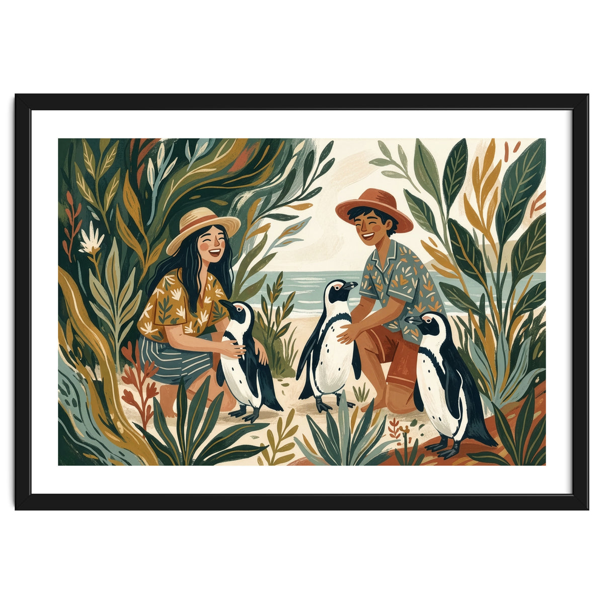 Coastal Penguin Adventure