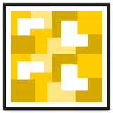 Yellow Abstract Square Tiles Pattern thumbnail